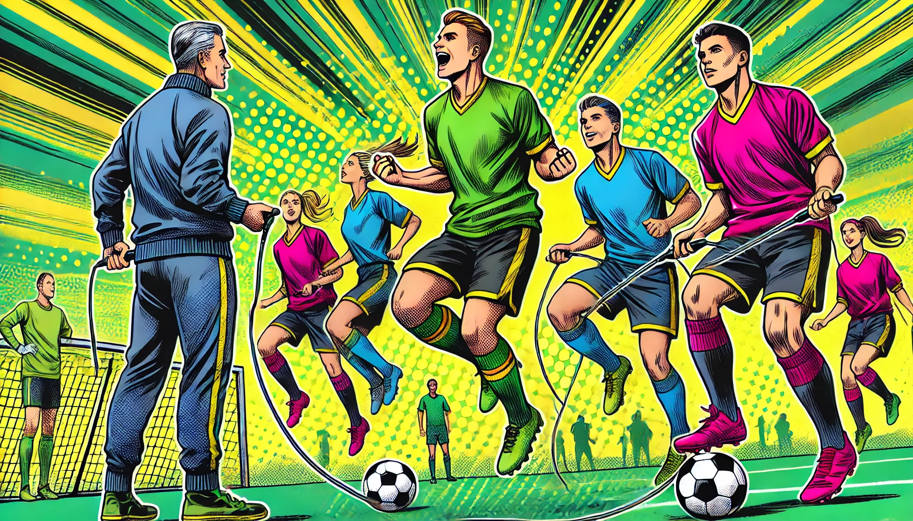 Intérêt de la corde à sauter pour un footballeur